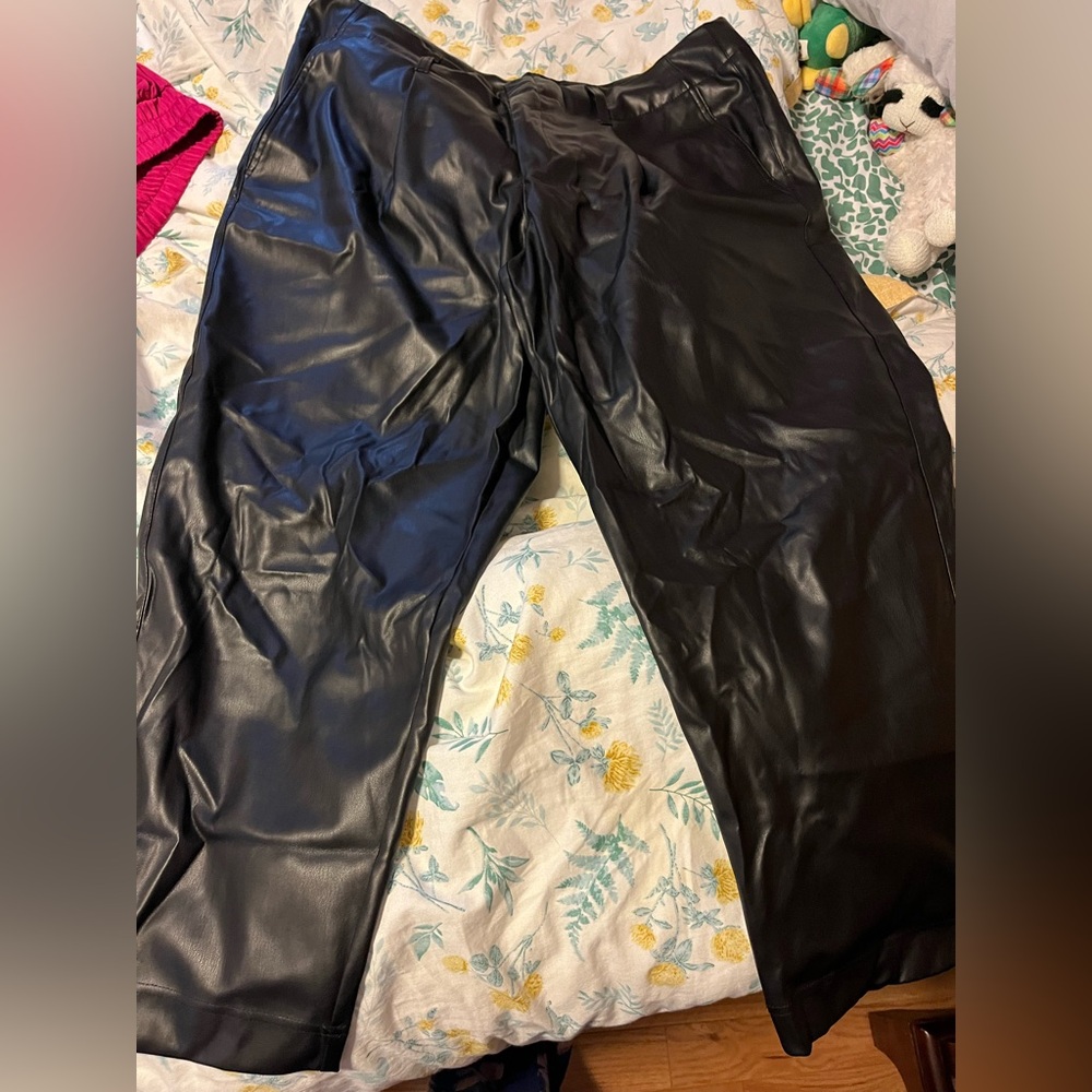 A New Day Leather Trousers